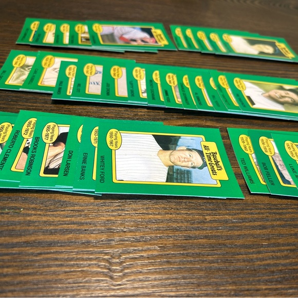 1987 Hygrade Baseball cards (Lot of 35) All Time Greats - Picture 3 of 8